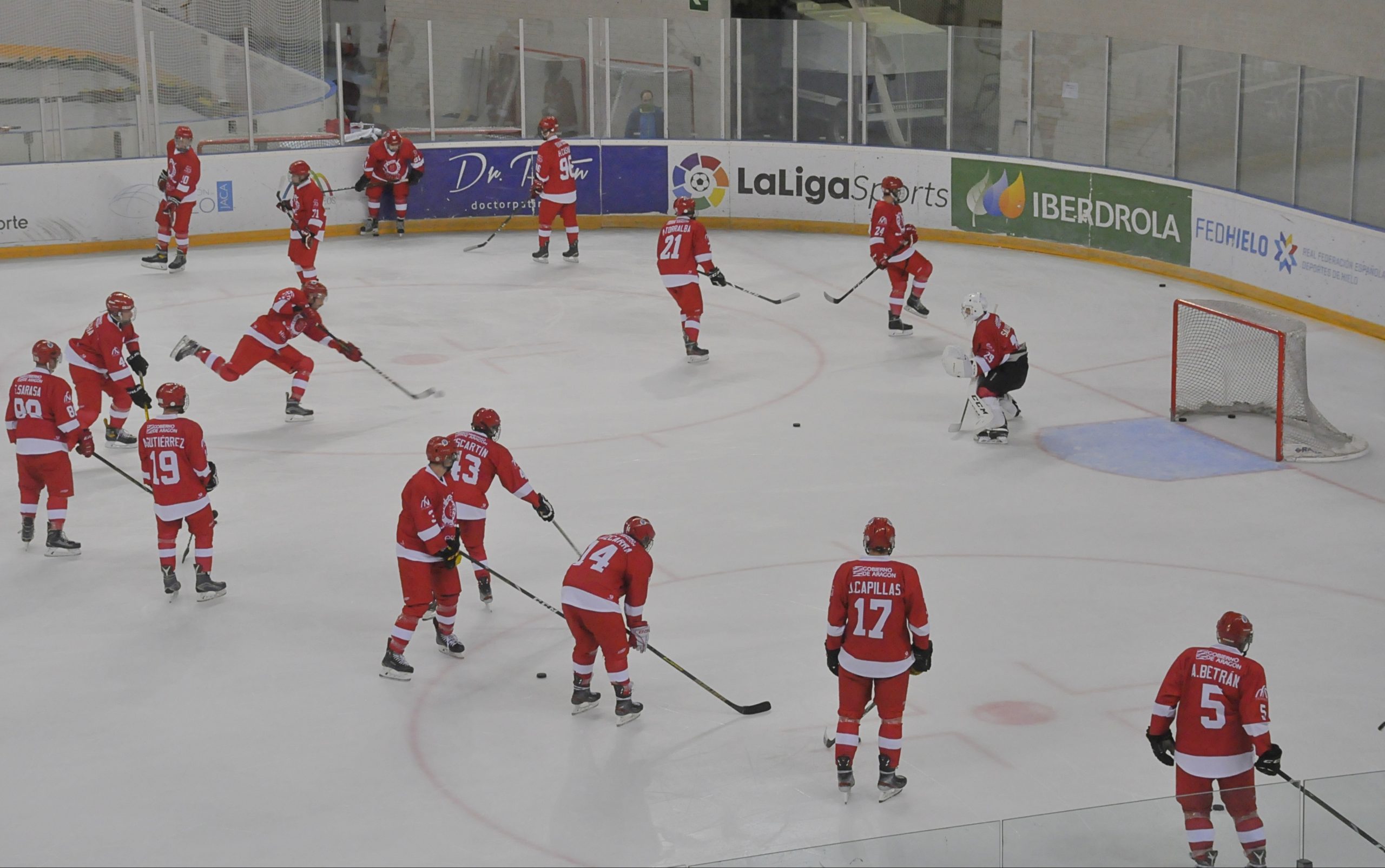 El Club Hielo Jaca jugará contra el Txuri Urdin en San Sebastián