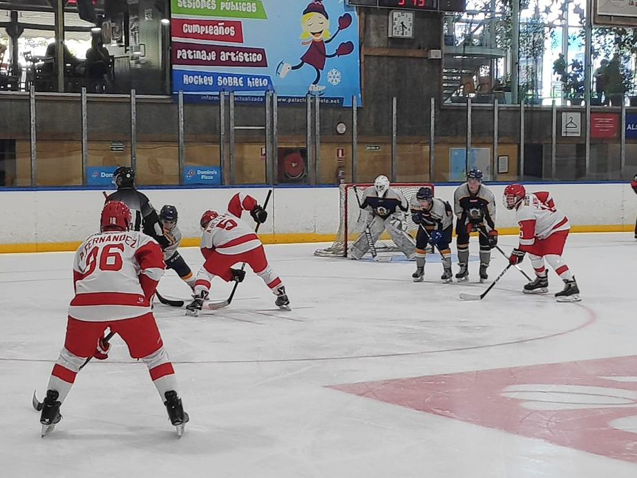 Derrota del Club Hielo Jaca ante el Nordic Vikings en la prórroga