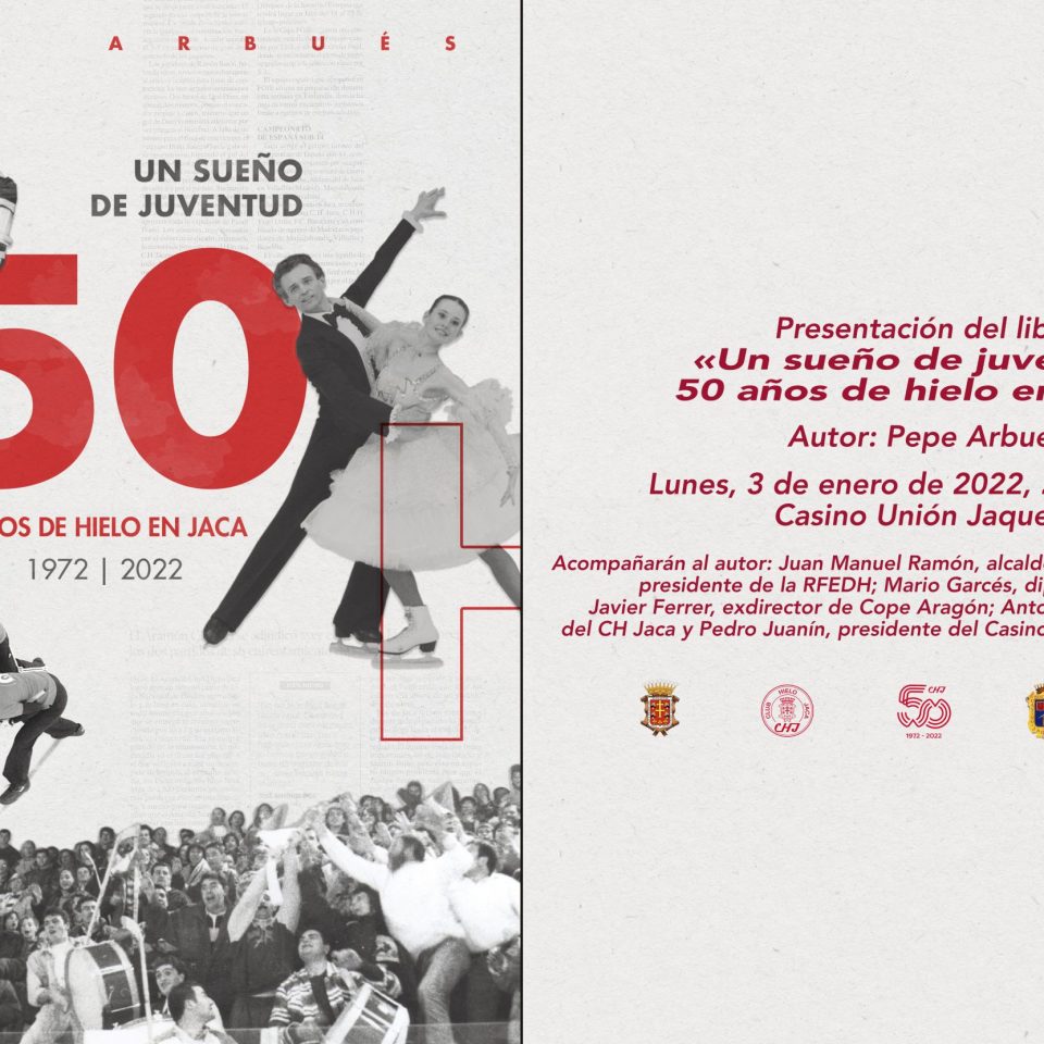 Pepe Arbués presenta el libro sobre el 50 aniversario del CH Jaca