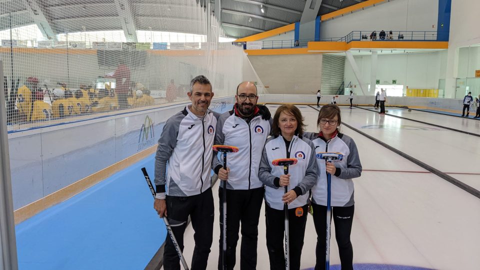 El Curling CH Jaca presenta dos equipos al Campeonato de España de Dobles Mixtos