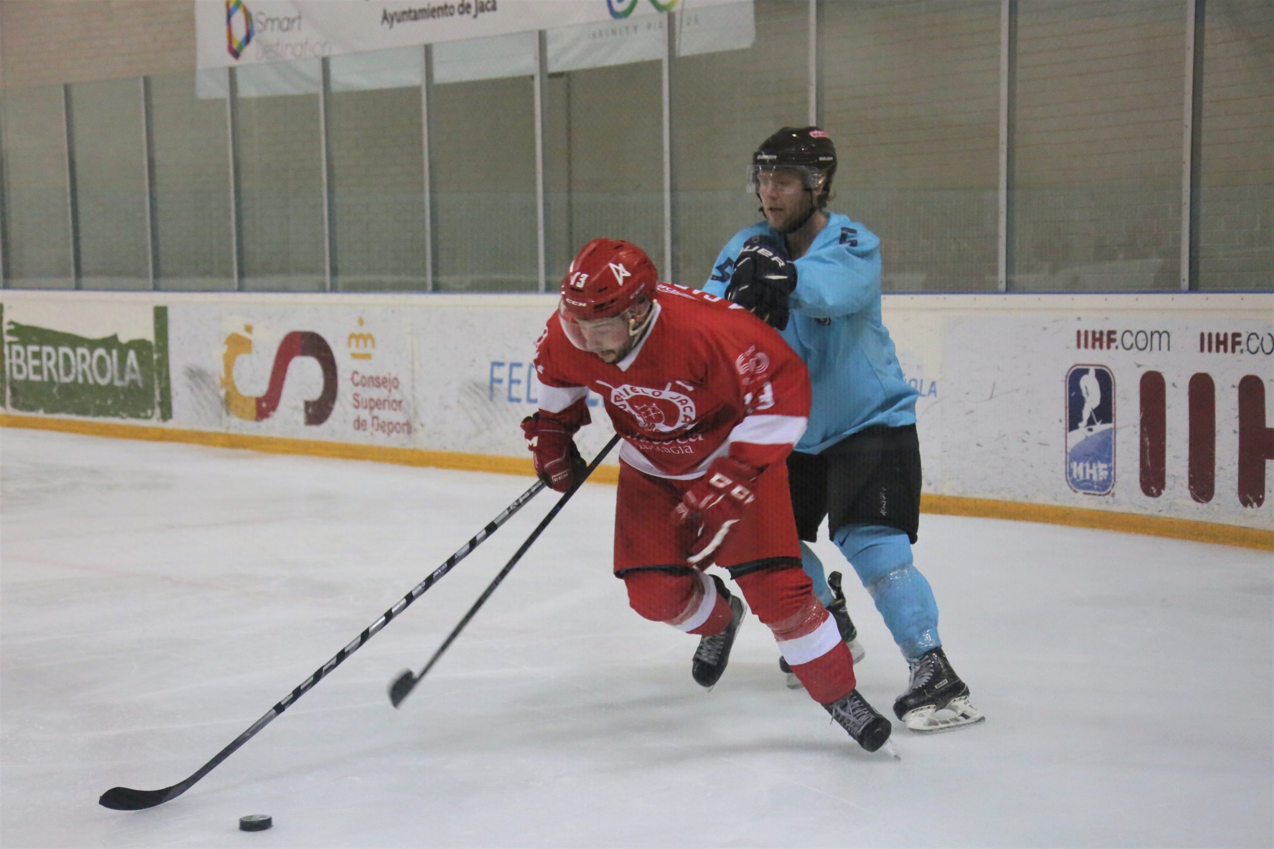 El Club Hielo Jaca juega el 3º y el 4º partido de la final de la Liga