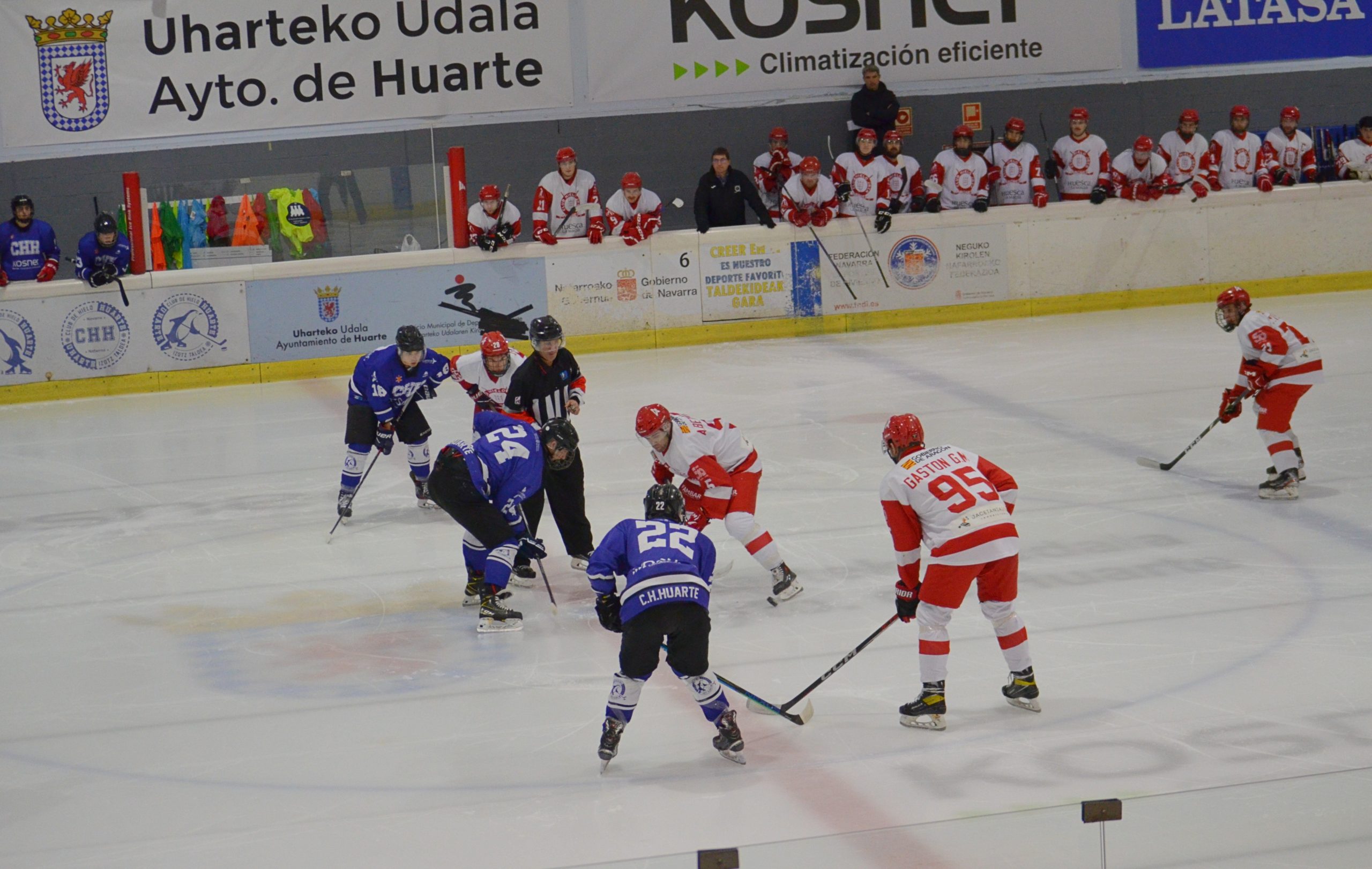 El Club Hielo Jaca recibe al Kosner Club Hielo Huarte
