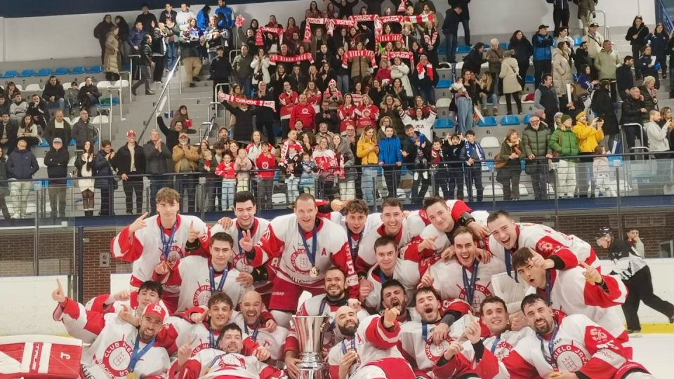 El Club Hielo Jaca se proclama campeón de Liga Nacional de Hockey Hielo